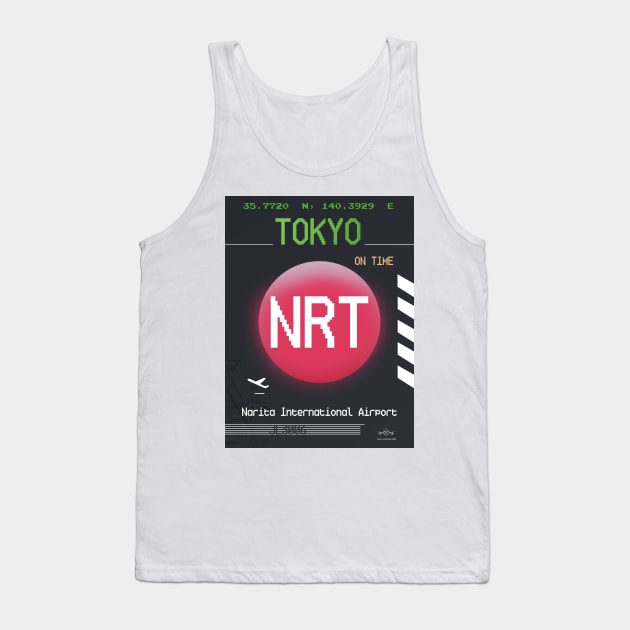 NRT Narita airport Tank Top by Woohoo